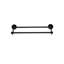 Edwardian Bath Double 20 1/2" Wall Mounted  Towel Bar-1949167440