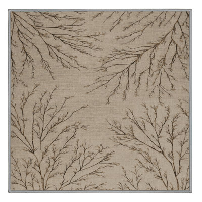 Machine Washable Nature Grey Area Rug