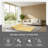 Bamboo Natural Flexible Pole Wrap Decorative Wall Panel 1ft X 8ft