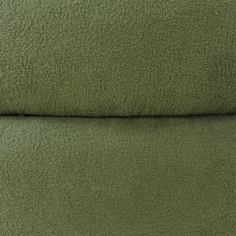 Jamariea Storage Ottoman, Moss Green