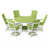Vert citron / blanc