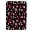 Rouge foncé - couverture sherpa 1 pièce de qualité supérieure 0146