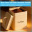 Harbour Housewares -  Vintage Metal Kitchen Canisters Set-1344050313