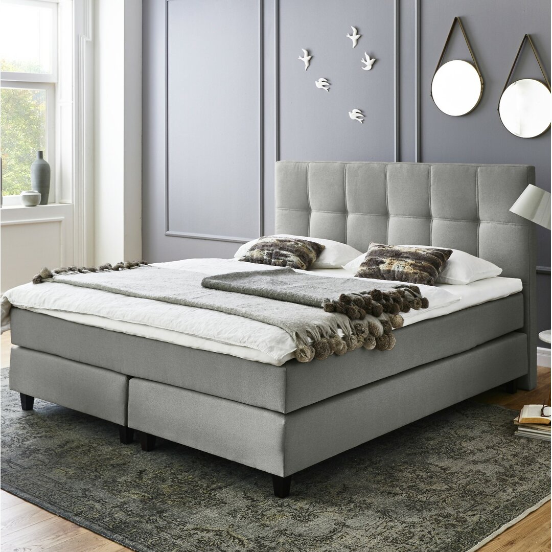 Echtes Boxspringbett Doher mit Kaltschaum Topper