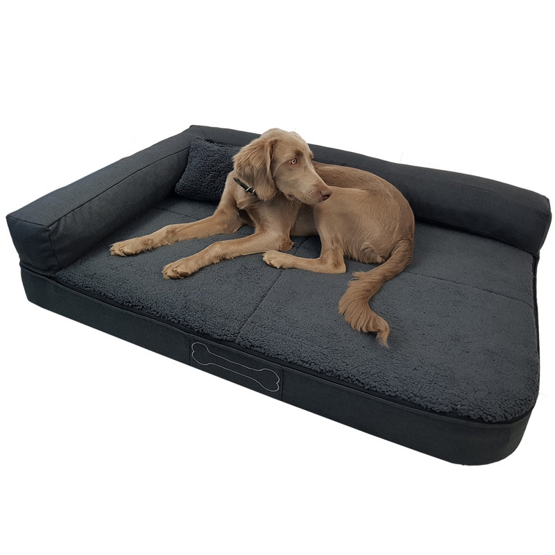 Burton Orthopedic Polyester Pet Bed, Large (120cm W x 80cm D)