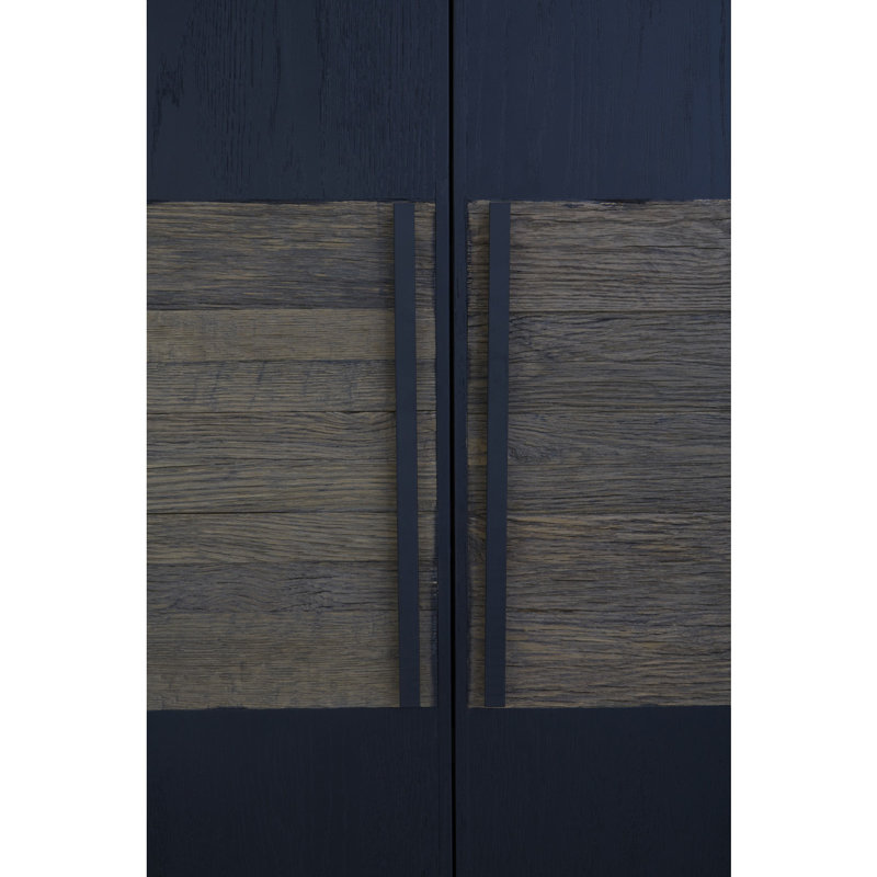 Mallen 2 Door Solid Wood Wardrobe