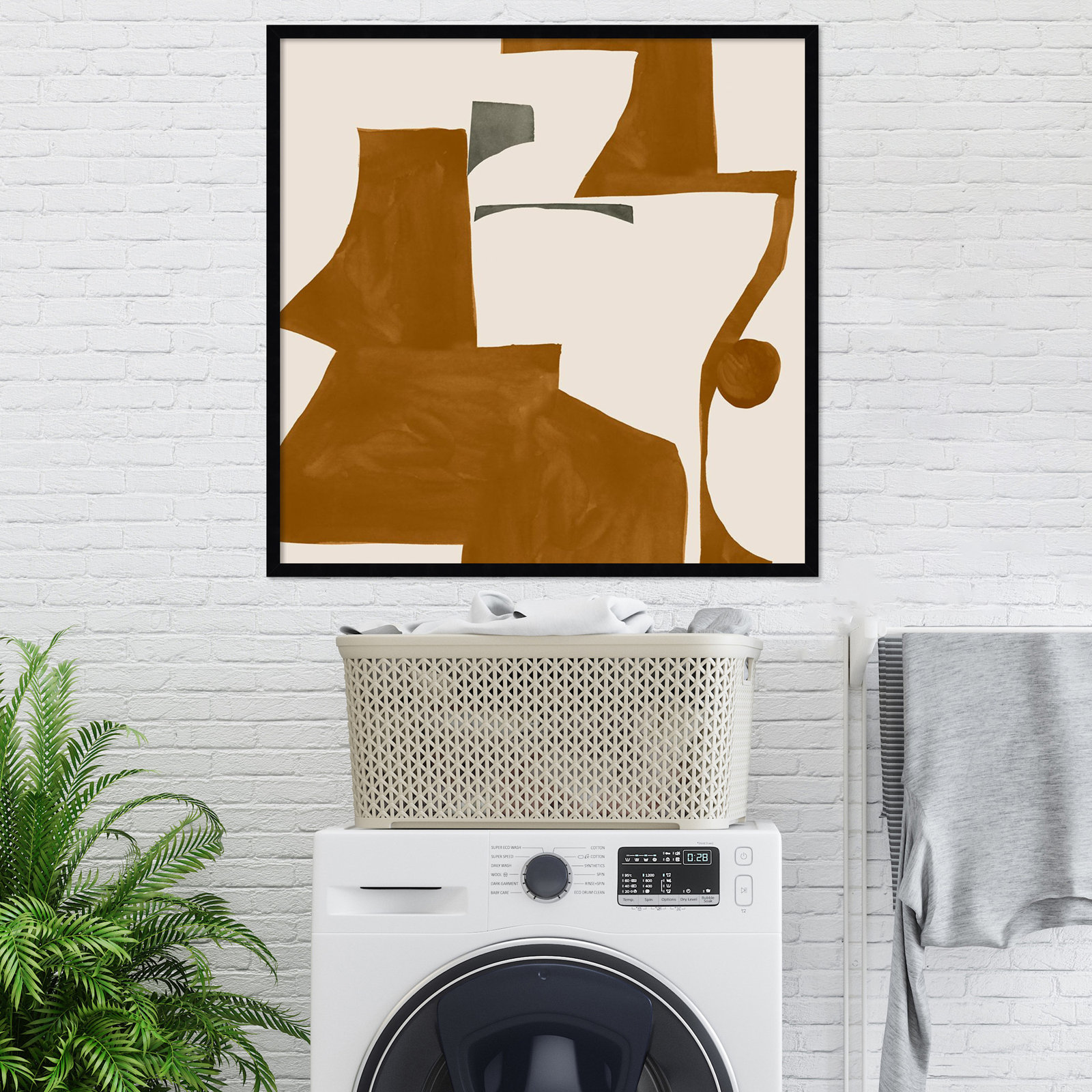 Forecast by Sozi, Black, 33" H x 33" W x 1" D