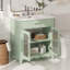 Meuble-lavabo 31 pouces avec verre trempé-788612702
