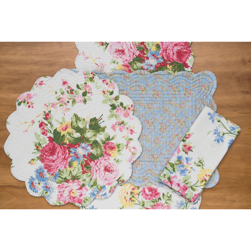 Chemin de table Cottage Rose