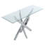 Scheinuk 120cm Glass Top Console Table