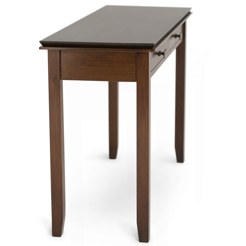 Console Sofa Table - Russet Brown, Walnut
