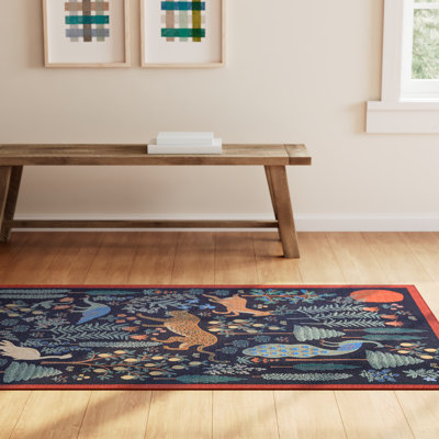Rifle Paper Co. x Loloi Menagerie Floral Rug