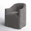 Chaise avec accoudoirs rembourrée Galinda-91342512