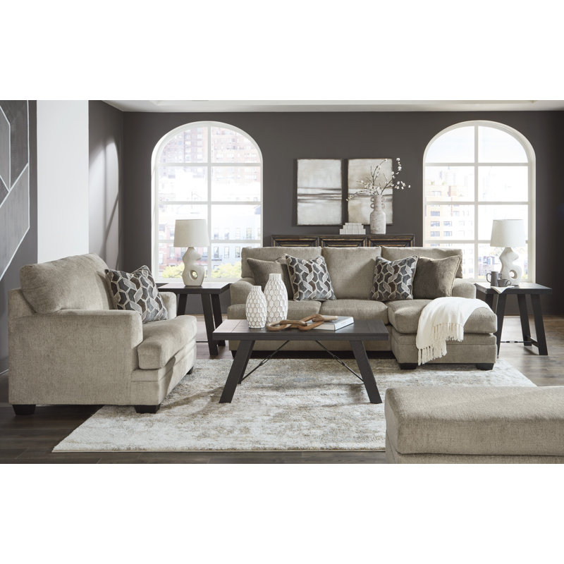 Fauteuil surdimensionné Gwendolynne, Polyester beige