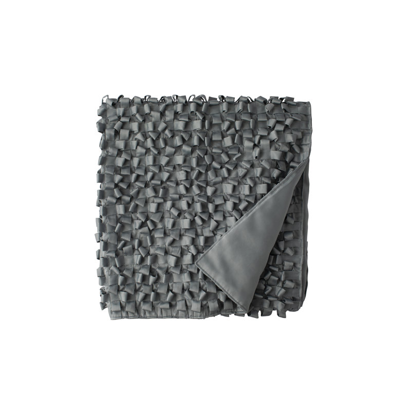 Ribbon Throw Blanket, Blue