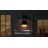  15in 2-light Matte Black Led Outdoor Wall Lantern
