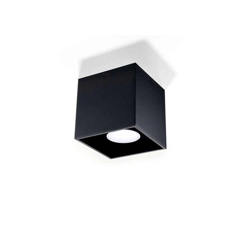Siena Flush Mount, Black