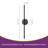 Brynie Iron Metal LED Hardwired Semi Flush Mounted Sconce-768388037-768388036