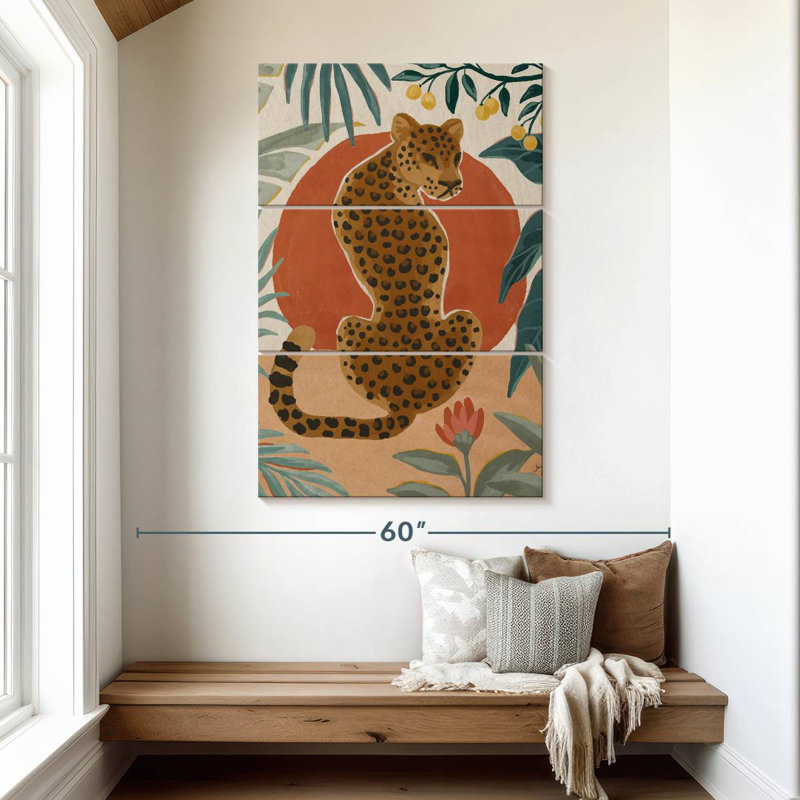 Beauté des gros chats Brampt, H 50 po x l 32 po