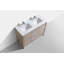 Ensemble de meuble-lavabo double 48 po Tulughan