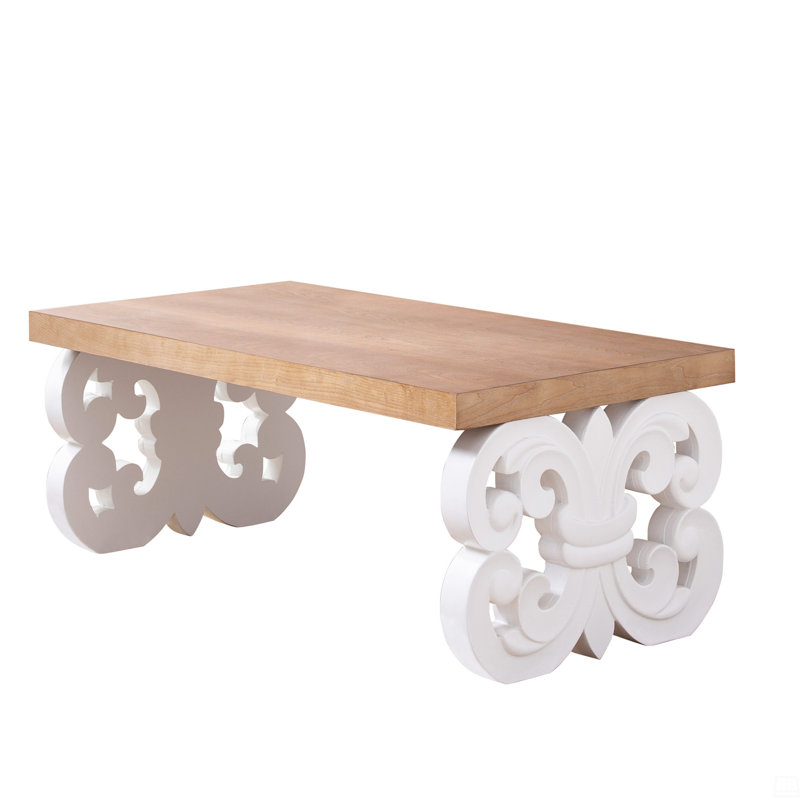 Table basse en bois - Table rectangulaire de 47 po