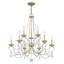 Lustre empire 9 lumières de style bougie Fabio-22711443