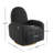 360 Swivel And Glider Recliner Chair-Black-912853509