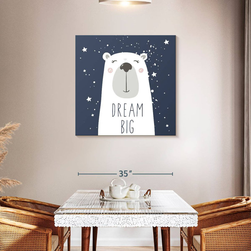 Ashelle Dream Big Bear Typography