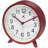 Table Clock Round Plastic Tabletop Clock with Alarm Function 5.75 Inches-2002405681