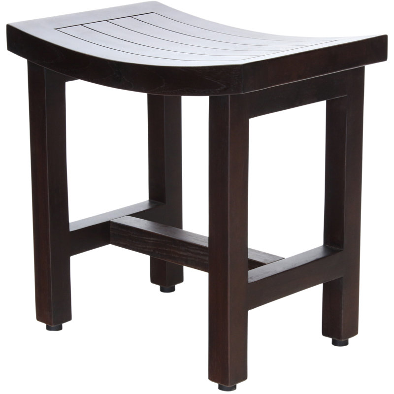 Sumba Lotus 18" W Teak Shower Bench