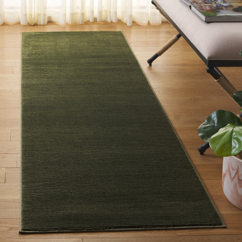 Revive Performance Solid Color Rug, Runner 2'3" x 8'