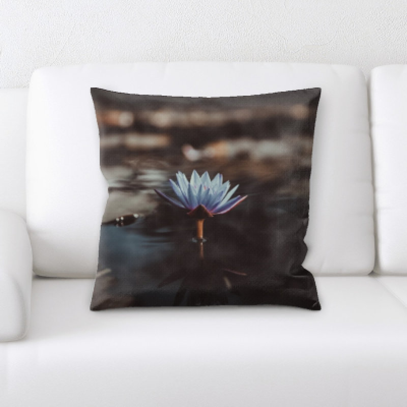 Microsuede Throw Pillow