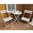 Demia 2 - Person Metal Patio Dining Set with Round Table-1377638464
