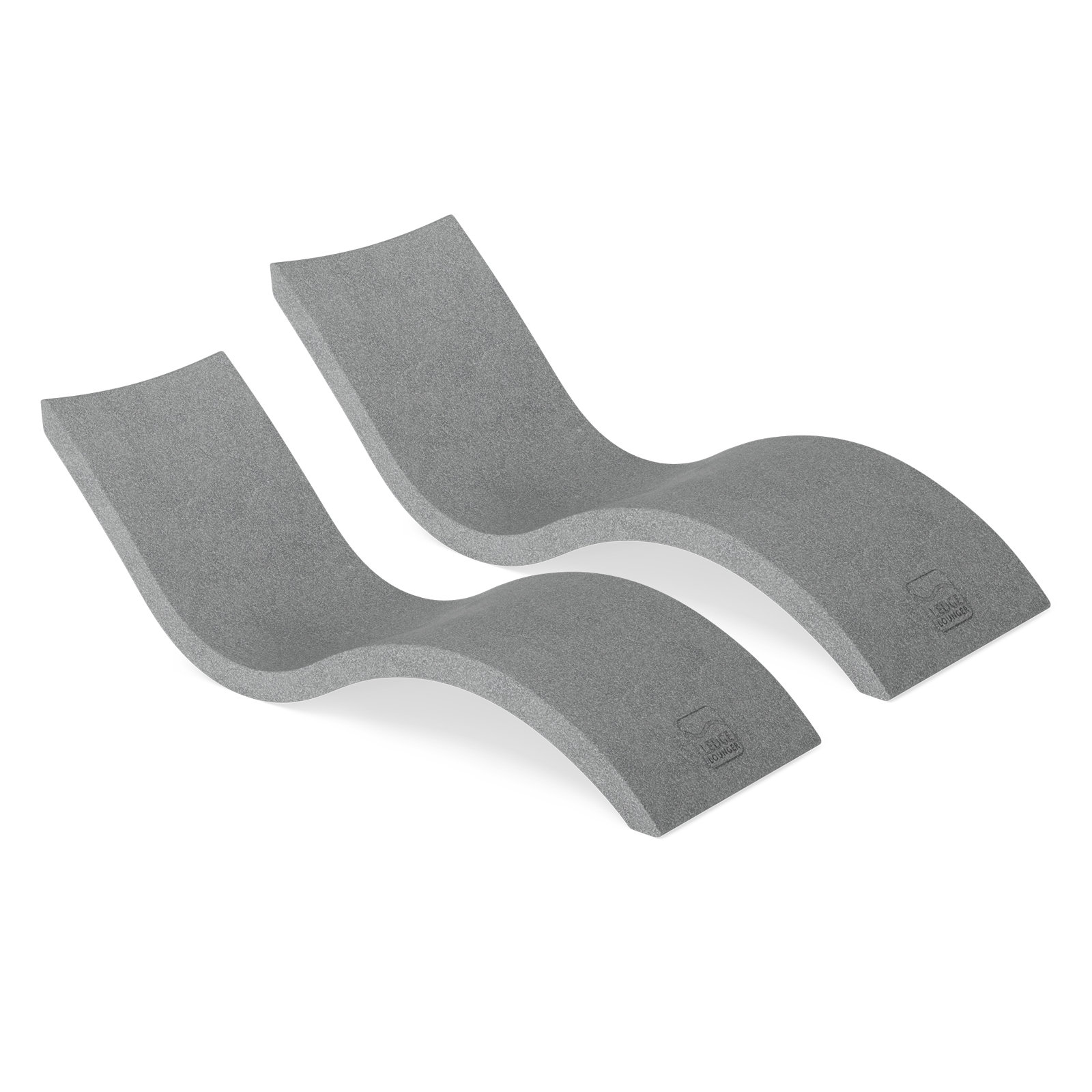 Signature 23" Patio Chaise Lounge Set, Gray