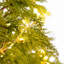 Arbre de Noël complet 6 pi avec lumières DEL et base en métal, arbre complet 612 pointes, décoration de Noël