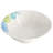 HomeStyle Entertaining Blue Meadow 12 Piece Fine Ceramic Dinnerware Set in White and Multi