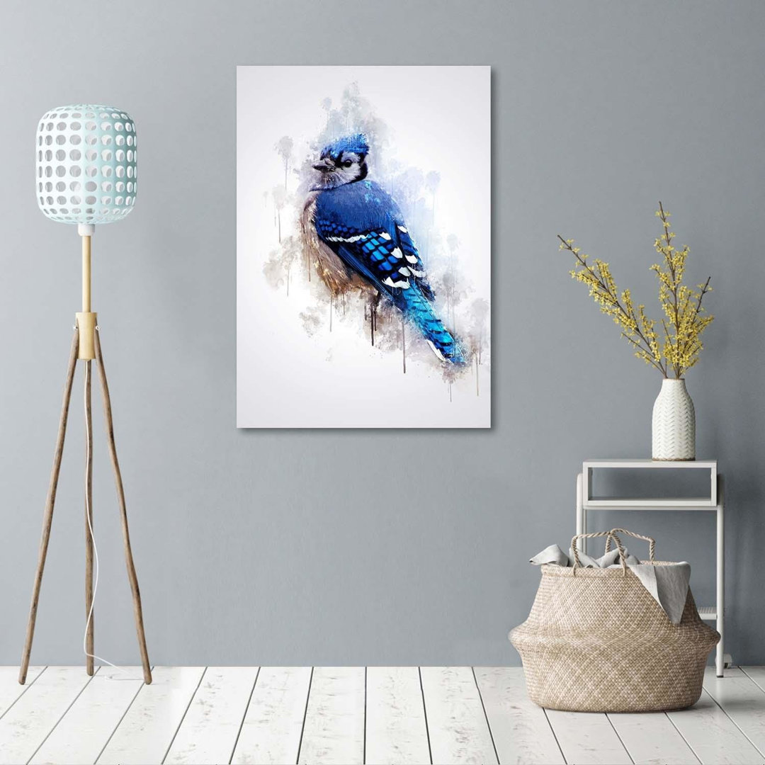 Poster Blue Sparrow