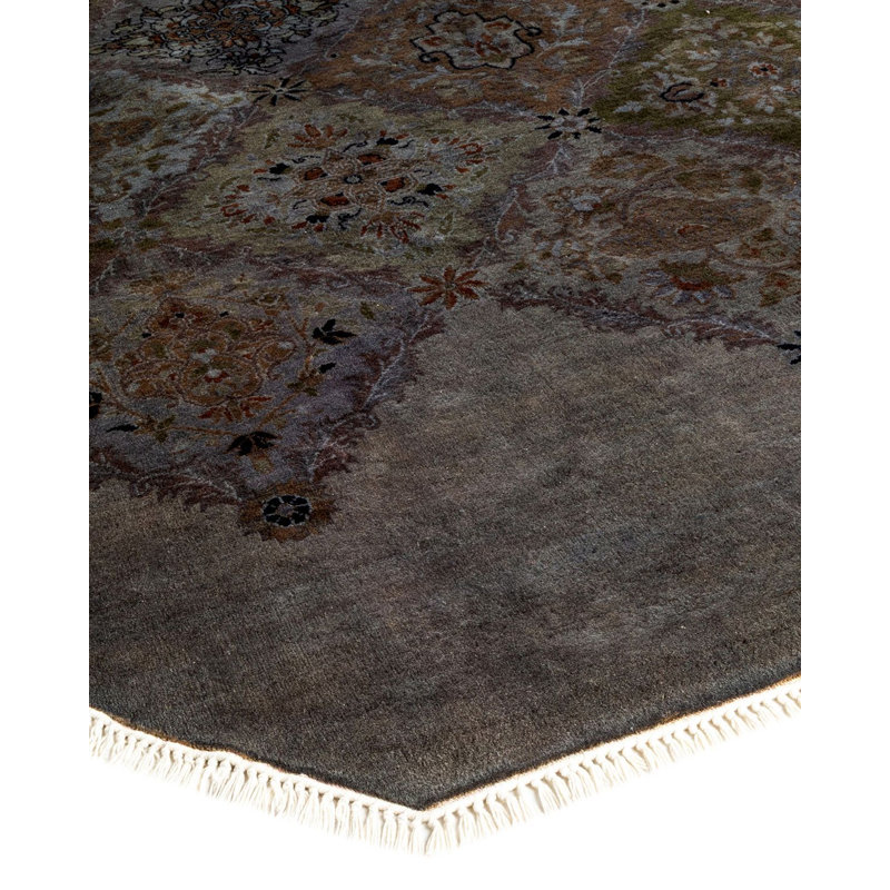Fine Vibrance One-of-a-Kind 9' 1" X 9' 1" Hand Knotted Area Rug
