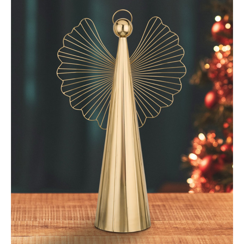 Figurine standard en métal 22 pouces, H 6 po x l 22,5 po x P 13,5 po