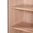 Bathroom Storage Cabinet With Tempered Glass Doors, Adjustable Shelves & Drawer – Modern Freestanding Linen Tower, Soft-Close Design-2058627