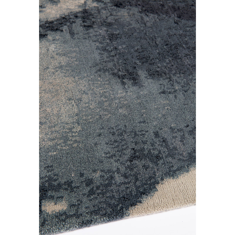 David Rockwell Lola Blue Area Rug, Rectangle 8' x 10'