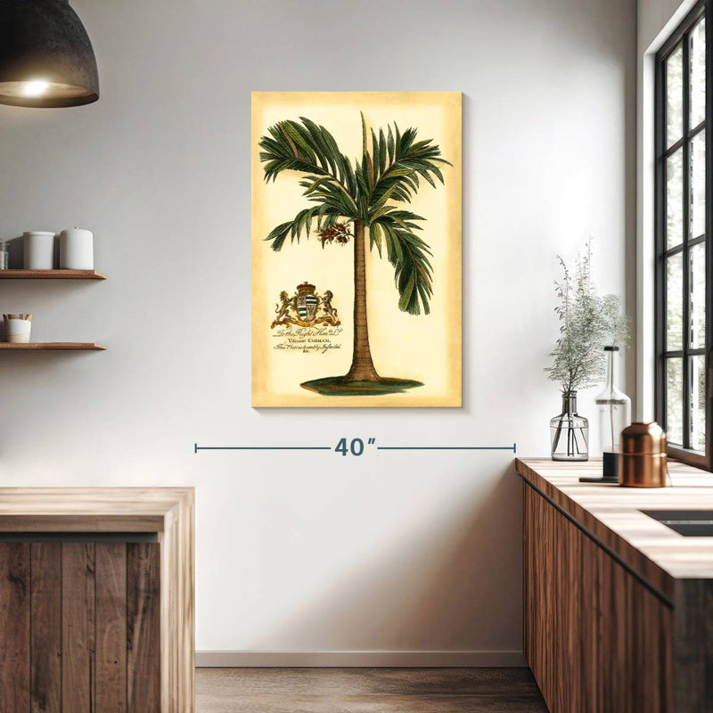 Harnek British Colonial Palm I, H 39 po x l 26 po
