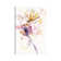 Dragonfly And Dandelion by Sillier Than Sally - Wrapped Canvas Painting