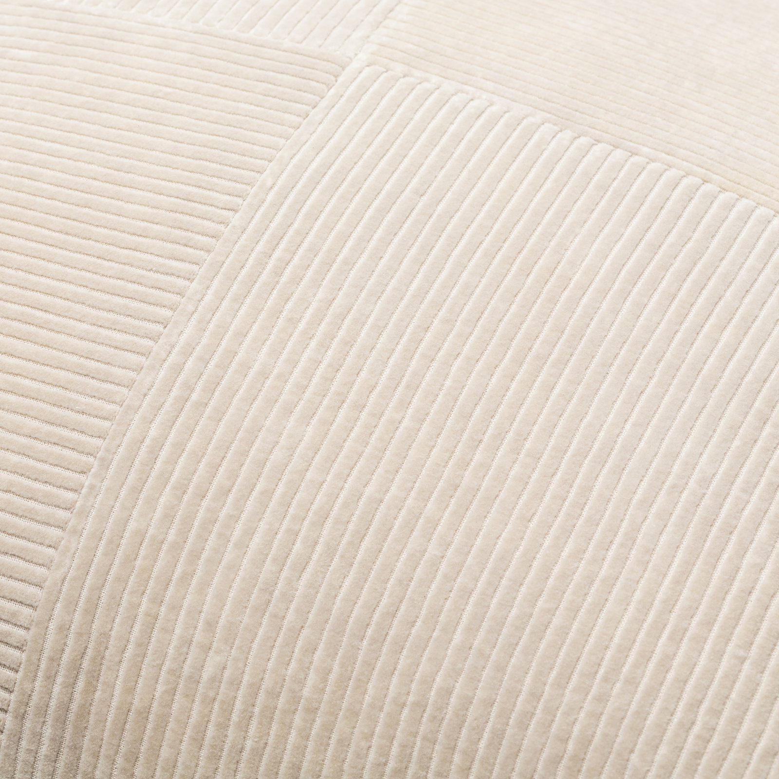Selma Cotton Throw Pillow, Beige, 18" x 18"