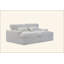 Double méridienne intérieure, canapé-lit rembourré surdimensionné pour l'intérieur, canapé-lit luxueux à assise profonde, causeuse modulaire, causeuse en velours côtelé pour le salon, aucun assemblage requis-1140281254-1117674793