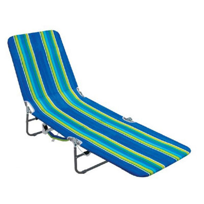 Steel Outdoor Armless Lounge Chair