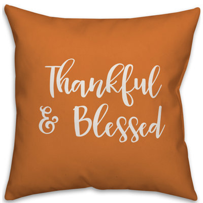  Oreiller «Thankful and Blessed»