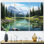 Canada Banff Symphony I, reproduction d'art sur toile 3 pièces