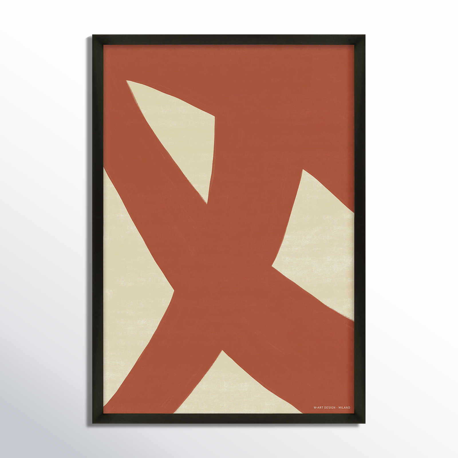 Depner Form & Fusion 3, Black Framed Paper, 20" H x 14" W x 1.25" D
