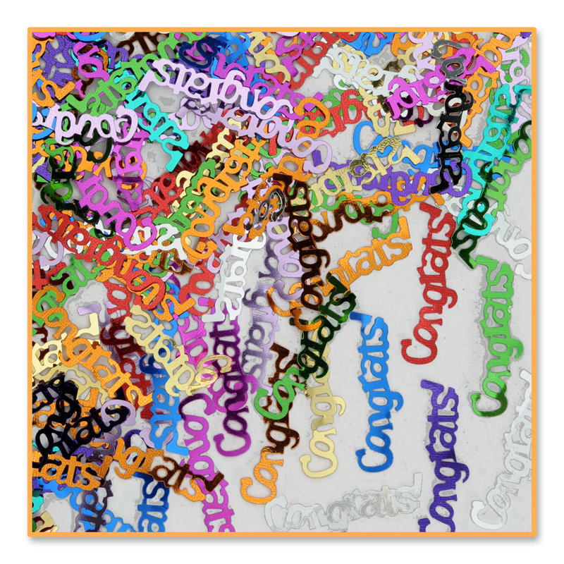 Congrats Confetti - Pack of 6